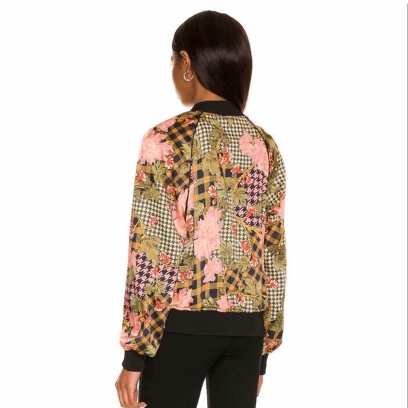 TELL YOUR FRIENDS bomber jacket in Monte print, size XS, excellent condition - Picture 4 of 5